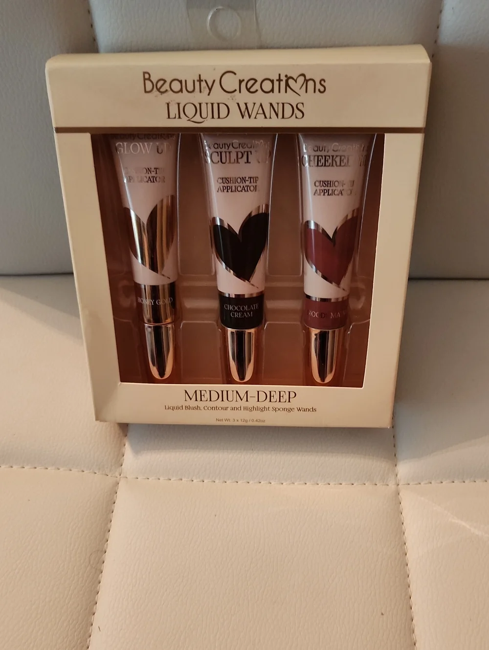Beauty Creations Liquid Wands Trio — Rose, Brown & Champagne Shades